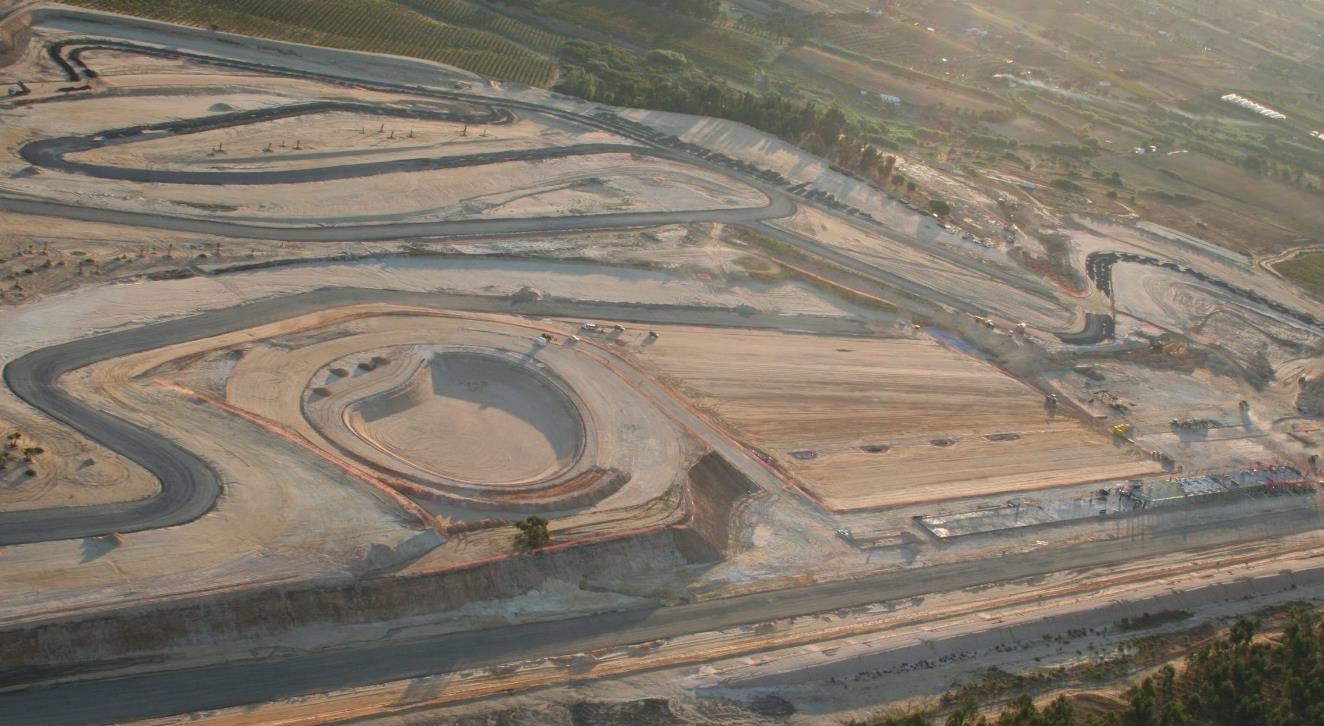 Circuito de velocidad Monteblanco. Rosalino Daza Pastrana. Arquitecto